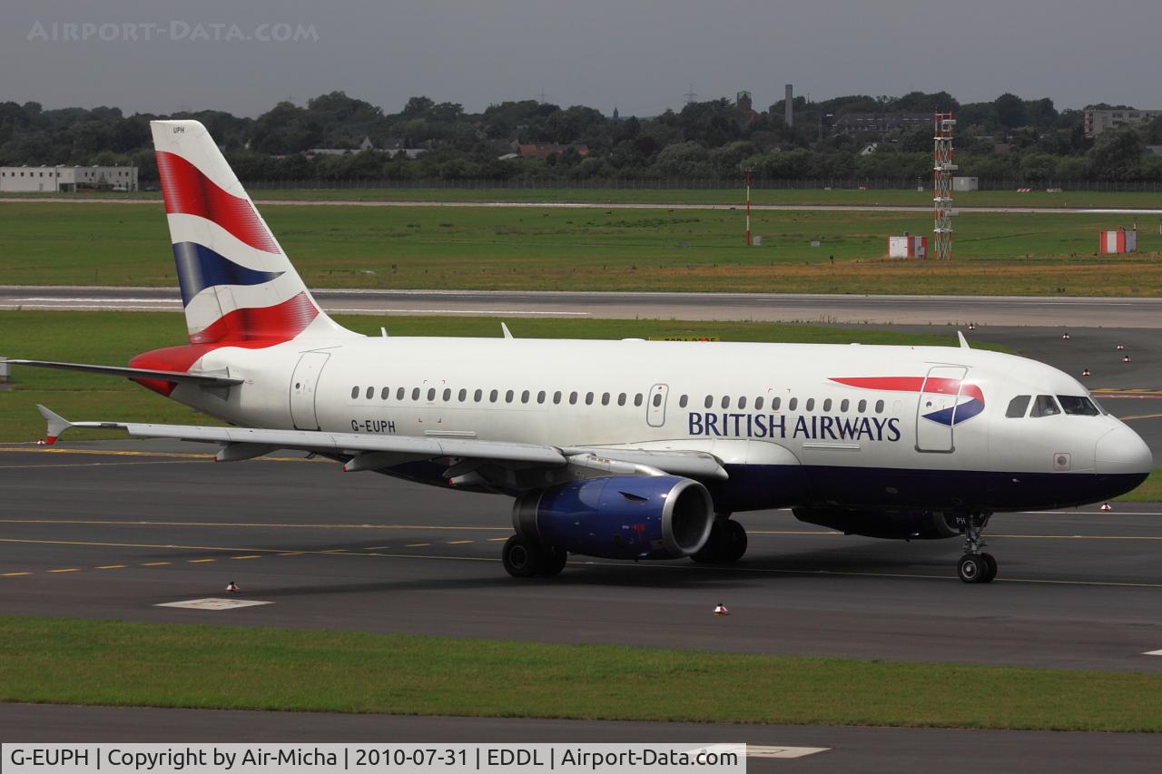 G-EUPH, 2000 Airbus A319-131 C/N 1225, British Airways, Airbus A319-131, CN: 1225