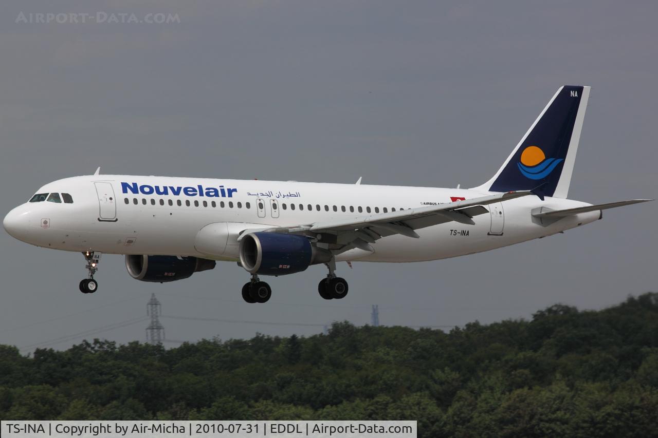 TS-INA, 1999 Airbus A320-214 C/N 1121, Nouvelair, Airbus A320-214, CN: 1121