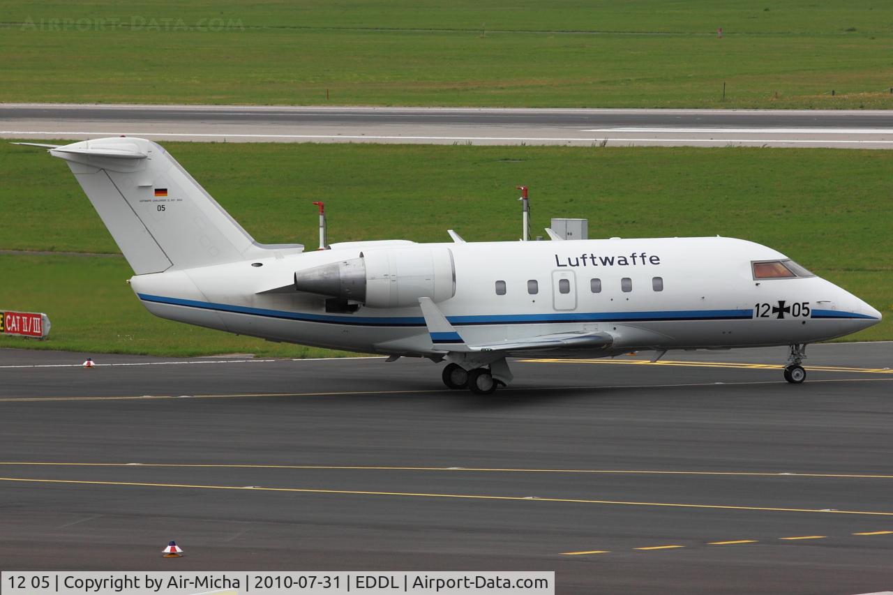 12 05, 1986 Canadair Challenger 601 (CL-600-2A12) C/N 3053, German Air Force, Bombardier Challenger 601-1A (CL-600-2A12), CN: 3053