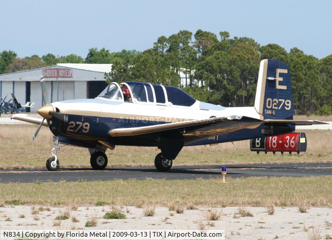 N834, 1952 Beech (CCF) T-34A Mentor (A45) C/N G-62, T-34