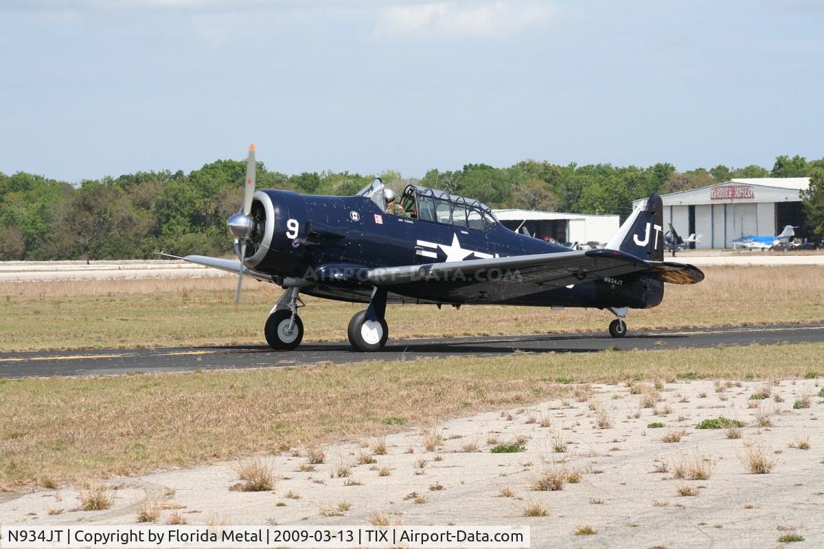 N934JT, 1942 North American SNJ-4 Texan C/N 88-12858, SNJ-4