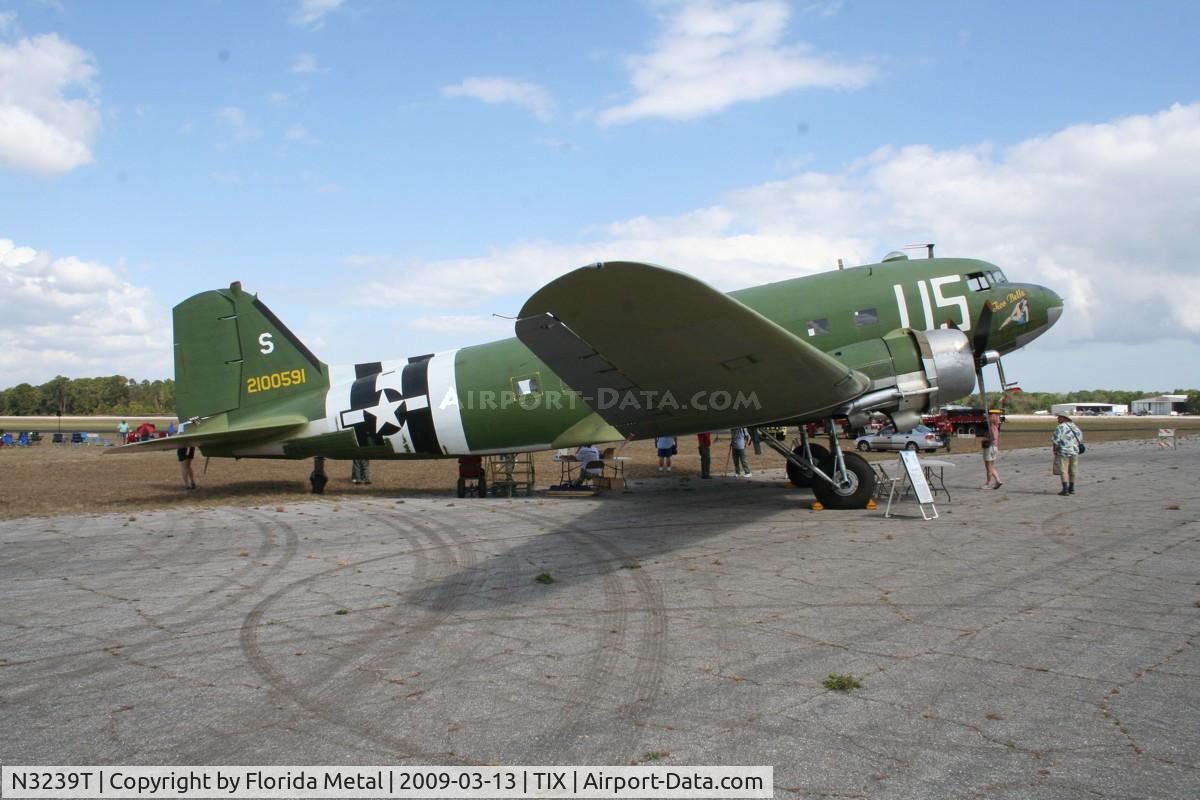 N3239T, 1943 Douglas DC3C-S1C3G (C-47A-65-DL) C/N 19054, C-47 Tico Belle