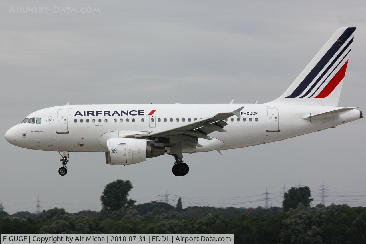 F-GUGF, 2004 Airbus A318-111 C/N 2109, Air France, Airbus A318-111, CN: 2109