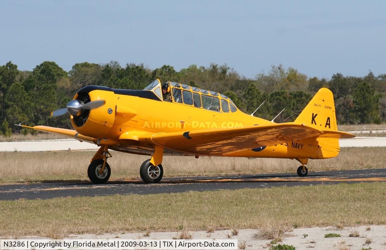 N3286, 1944 North American SNJ-5 Texan Texan C/N 88-15356, SNJ-5