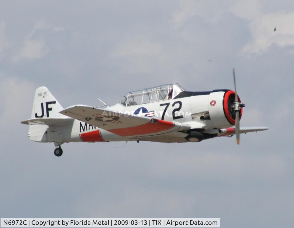 N6972C, 1946 North American SNJ-5 Texan Texan C/N 90680, AT-6