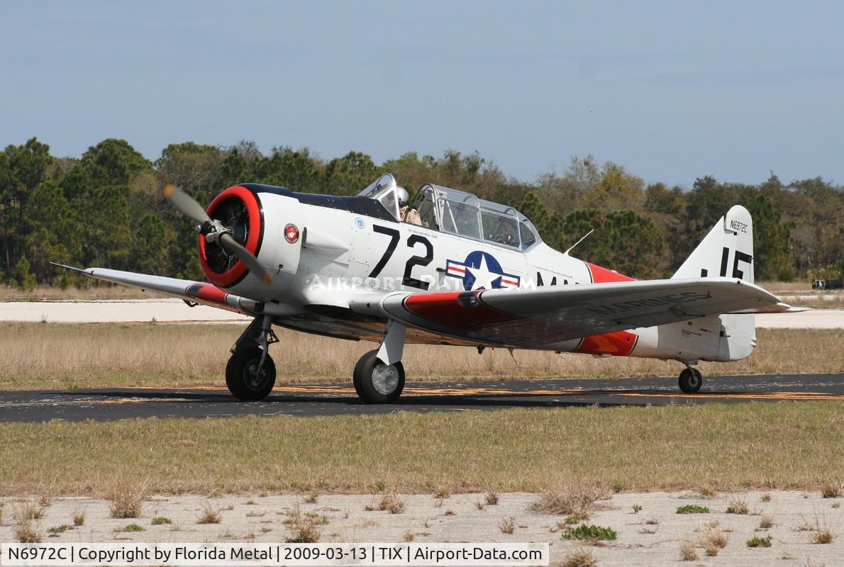 N6972C, 1946 North American SNJ-5 Texan Texan C/N 90680, AT-6