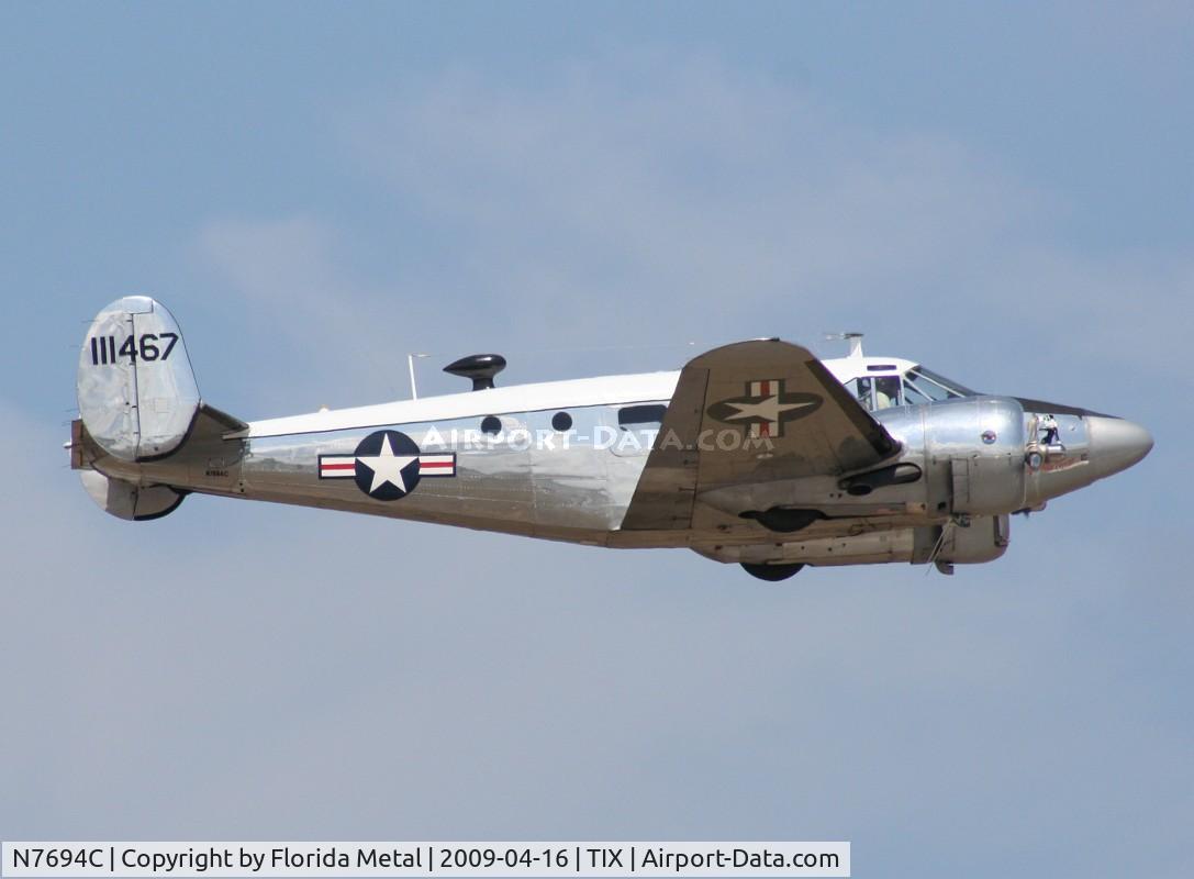 N7694C, 1951 Beech C-45G Expeditor C/N AF-24, C-45