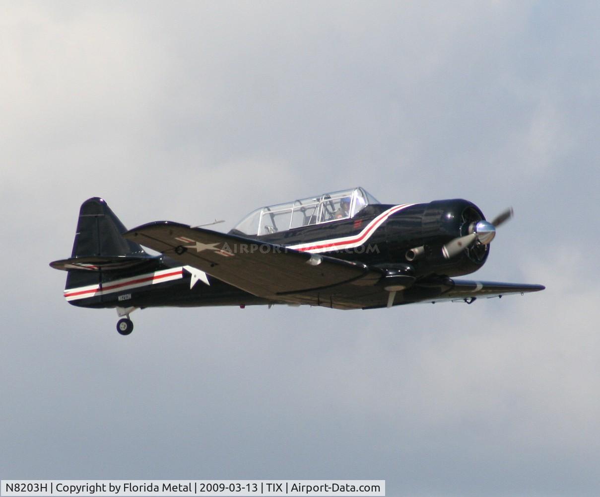 N8203H, 1960 North American T-6G Texan C/N 168-345, T-6G