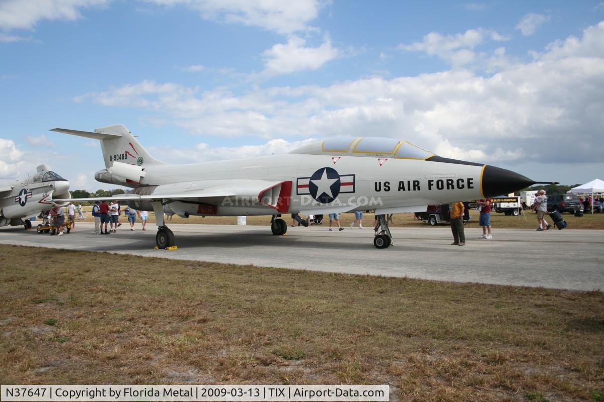 N37647, 1959 McDonnell F-101F Voodoo C/N 724, F-101