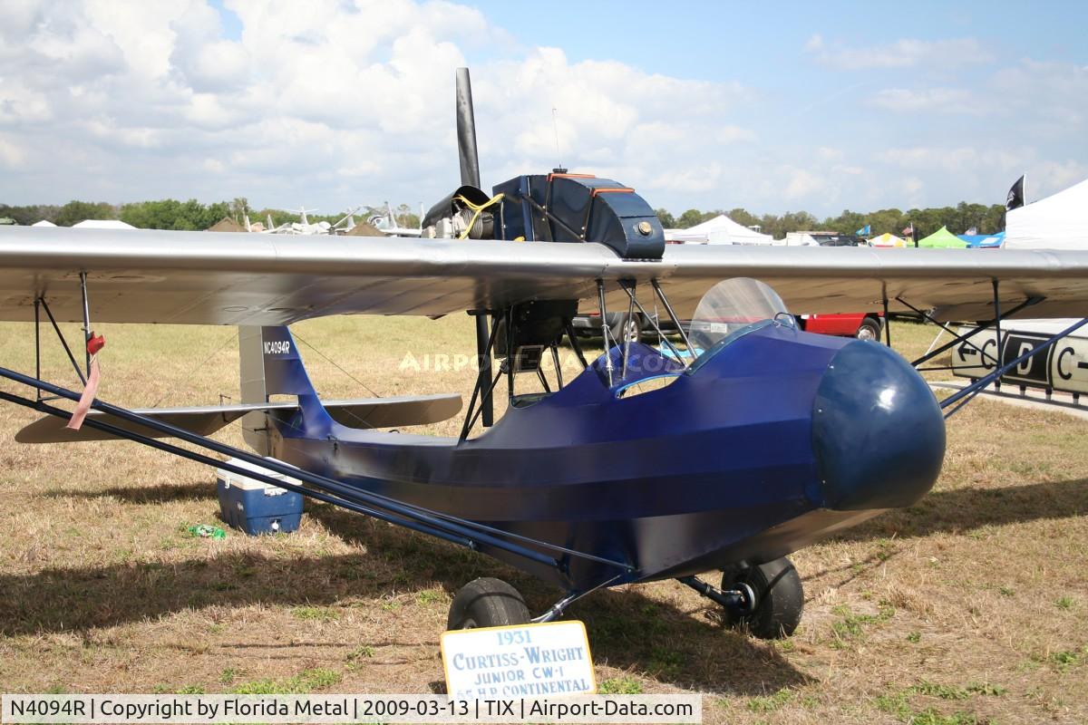 N4094R, 2007 Curtiss-Wright JR CW-1 C/N 1185CEW, Curtis Wright CW-1JR