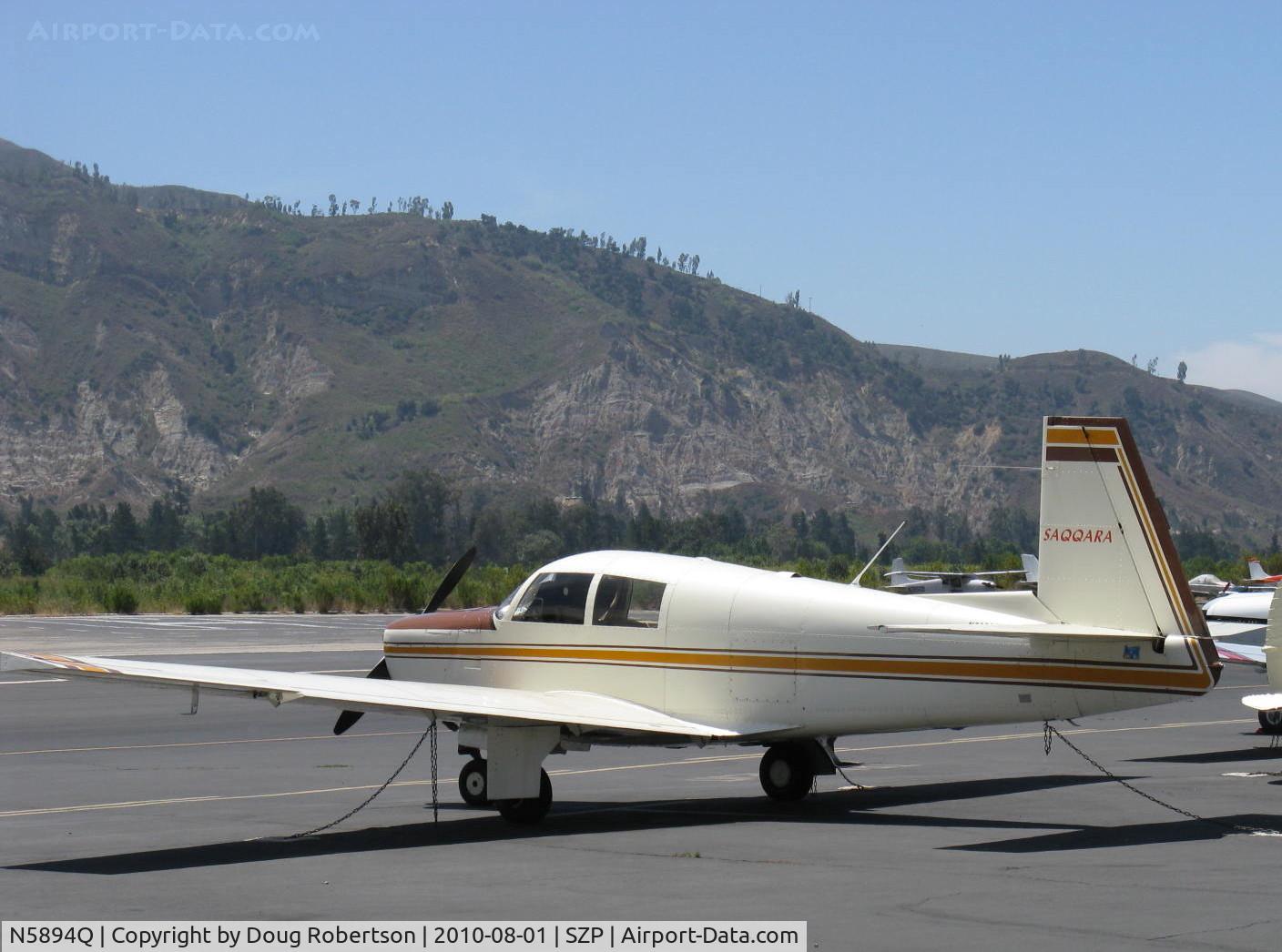 N5894Q, 1965 Mooney M20C Ranger C/N 3155, 1965 Mooney M20C, Lycoming O&VO-360 180 Hp