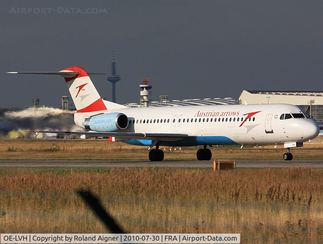 OE-LVH, 1993 Fokker 100 (F-28-0100) C/N 11456, .
