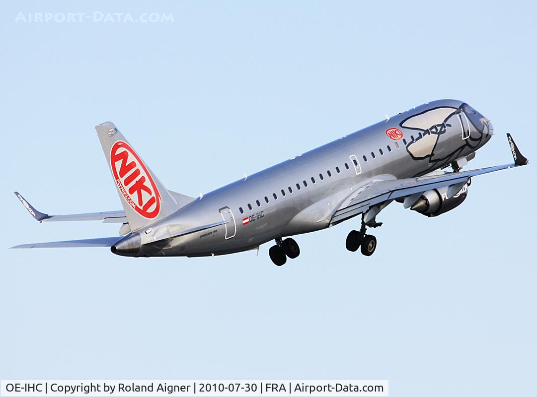 OE-IHC, 2010 Embraer 190LR (ERJ-190-100LR) C/N 19000349, .