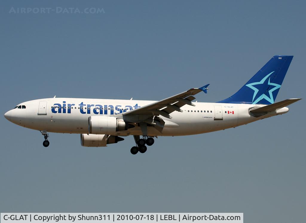 C-GLAT, 1991 Airbus A310-308 C/N 588, Landing rwy 25R