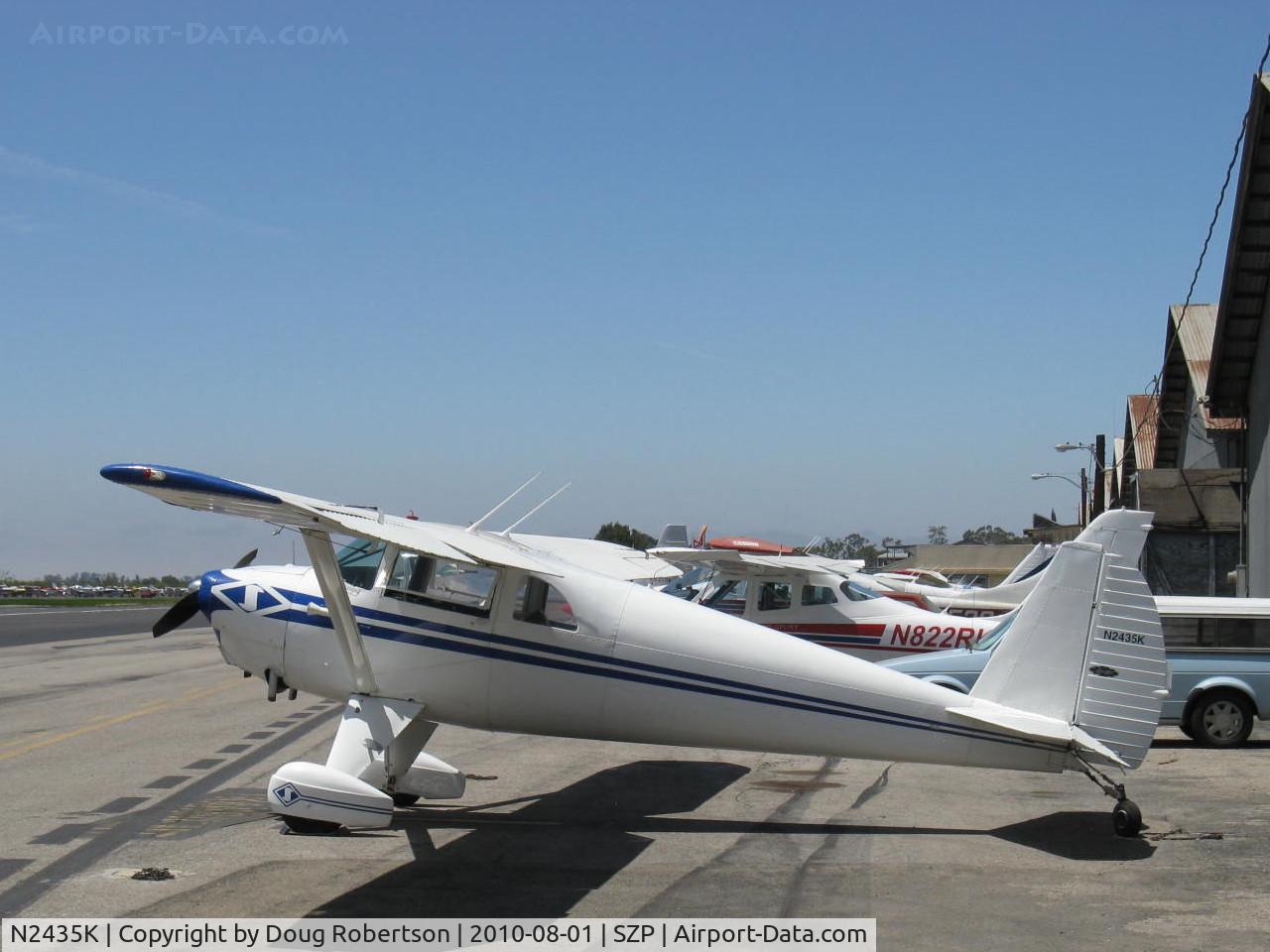 N2435K, 1947 Silvaire Luscombe 8E C/N 5162, 1947 Luscombve 8E SILVAIRE, Continental C85 85 Hp