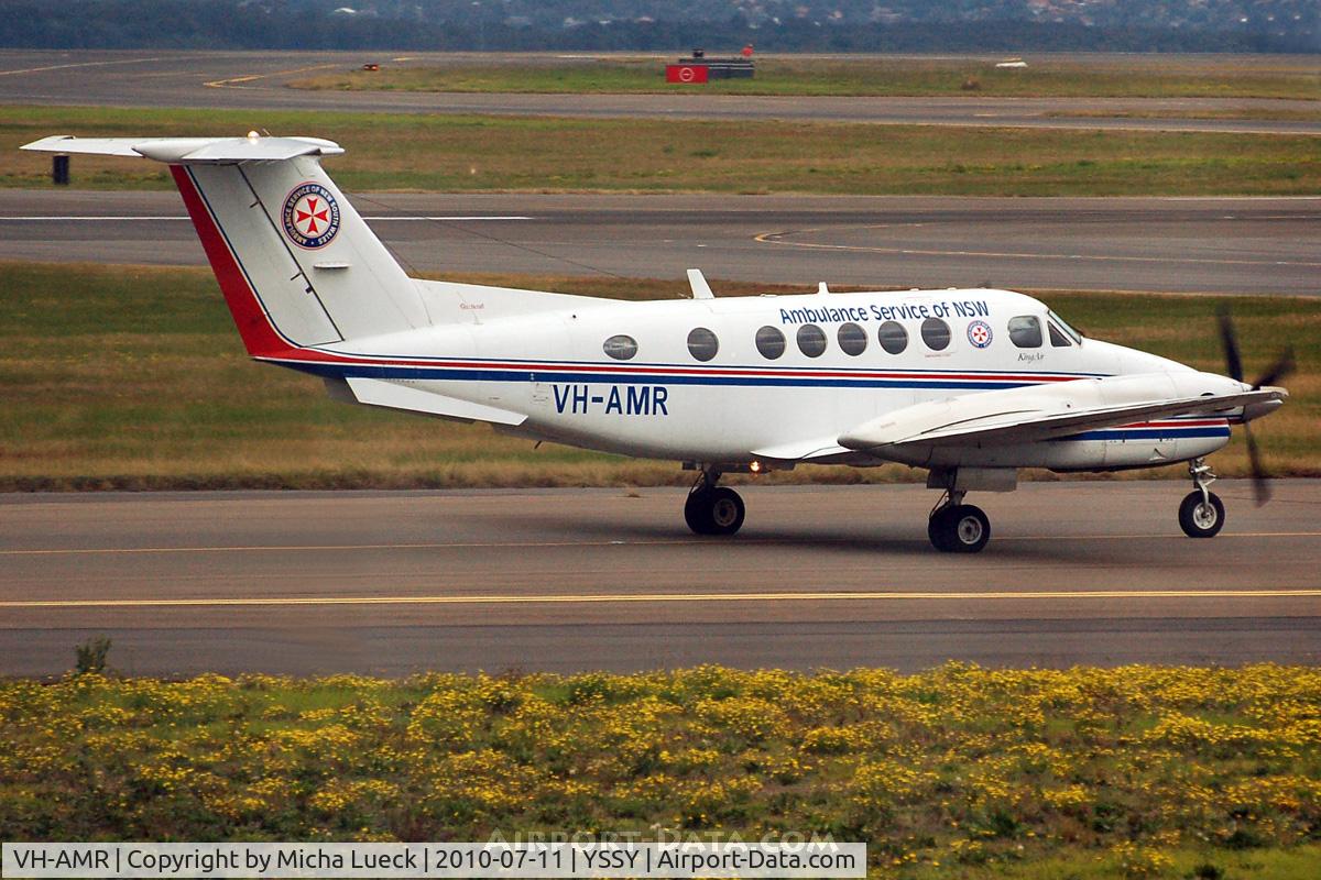 VH-AMR, 2003 Raytheon B200 King Air C/N BB-1812, At Sydney