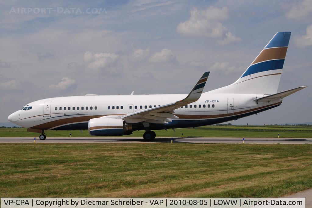 VP-CPA, 1999 Boeing 737-7AW C/N 30031, Boeing 737-700