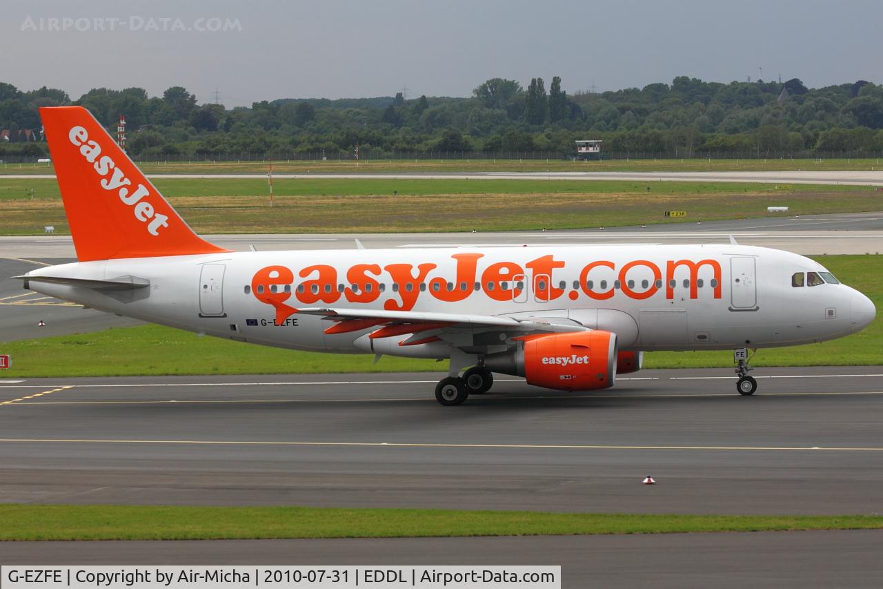 G-EZFE, 2009 Airbus A319-111 C/N 3824, EasyJet, Airbus A319-111, CN: 3824