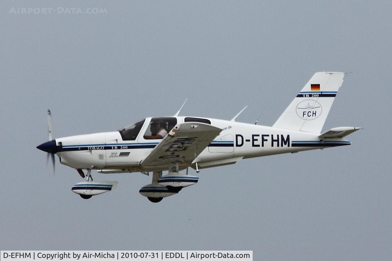 D-EFHM, 1995 Socata TB-200 Tobago XL C/N 1748, Flugschule Hannover, Socata TB-200 Tobago XL, CN: 1748