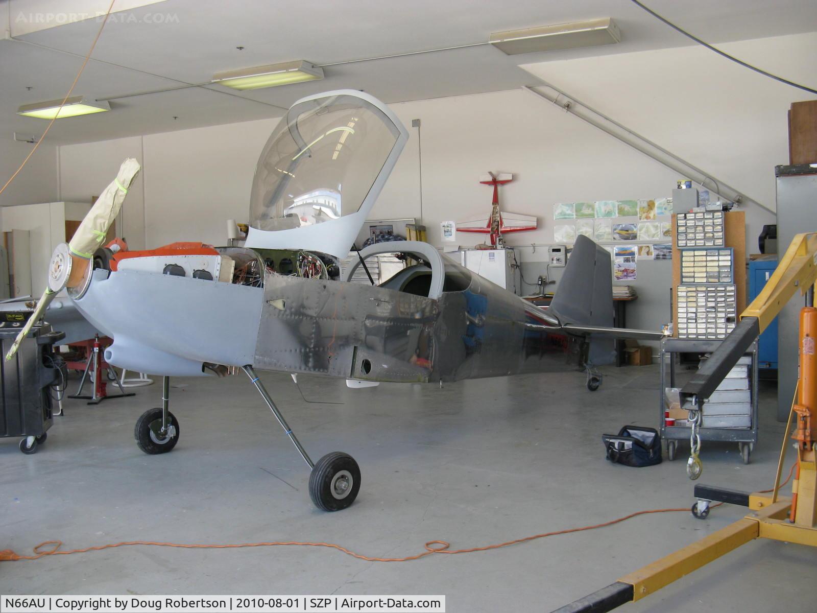 N66AU, Vans RV-6 C/N 20119, Farmer VAN's RV-6, under construction