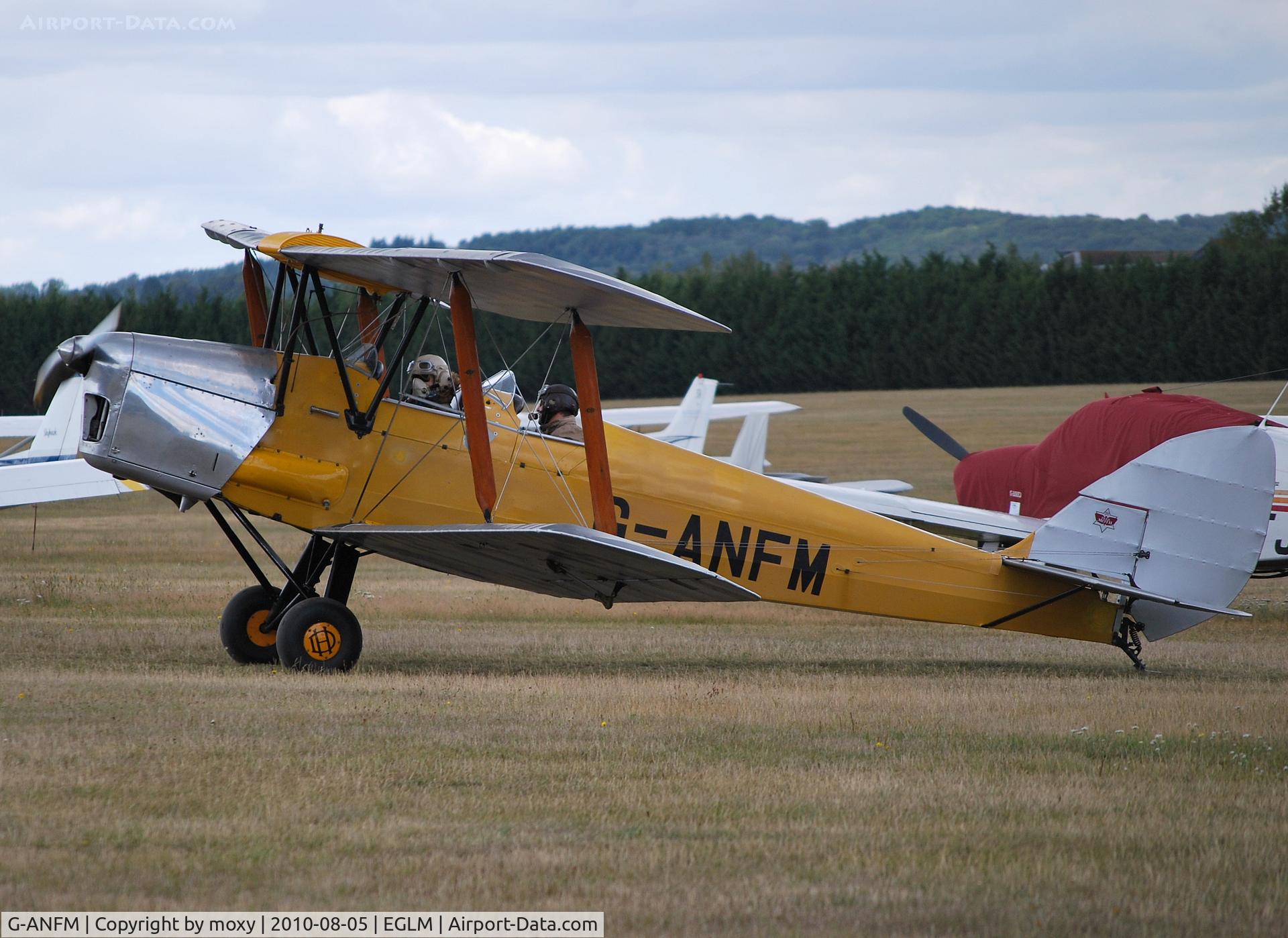 G-ANFM, 1941 De Havilland DH-82A Tiger Moth II C/N 83604, Tiger Moth at White Waltham. Former RAF serial number T5888