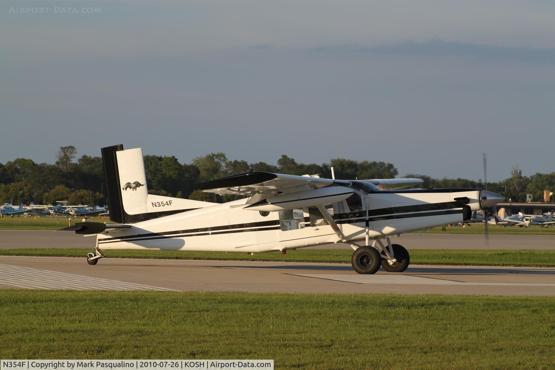 N354F, 1967 Fairchild PC-6/B2-H2 Turbo Porter C/N 2010, Pilatus PC6