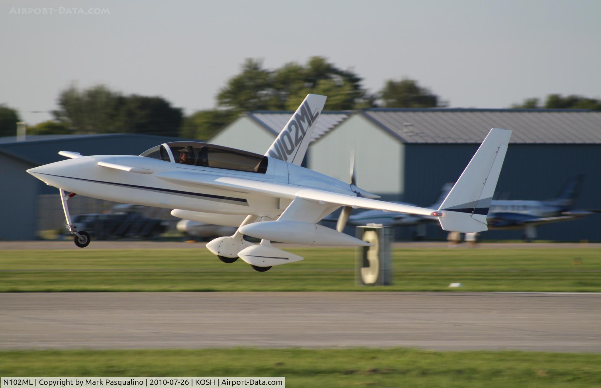 N102ML, 2000 Rutan Long-EZ C/N 001 (N102ML), TWO EZ-MS1