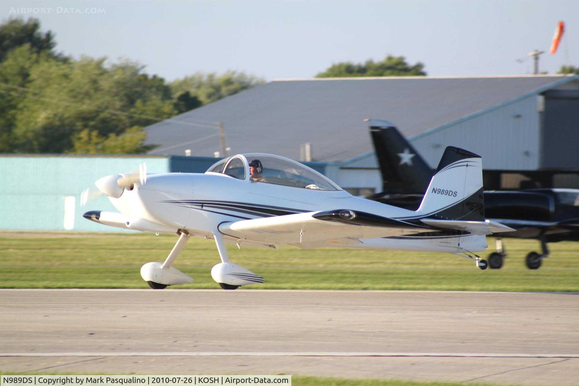 N989DS, 2006 Vans RV-8 C/N 81832, RV-8