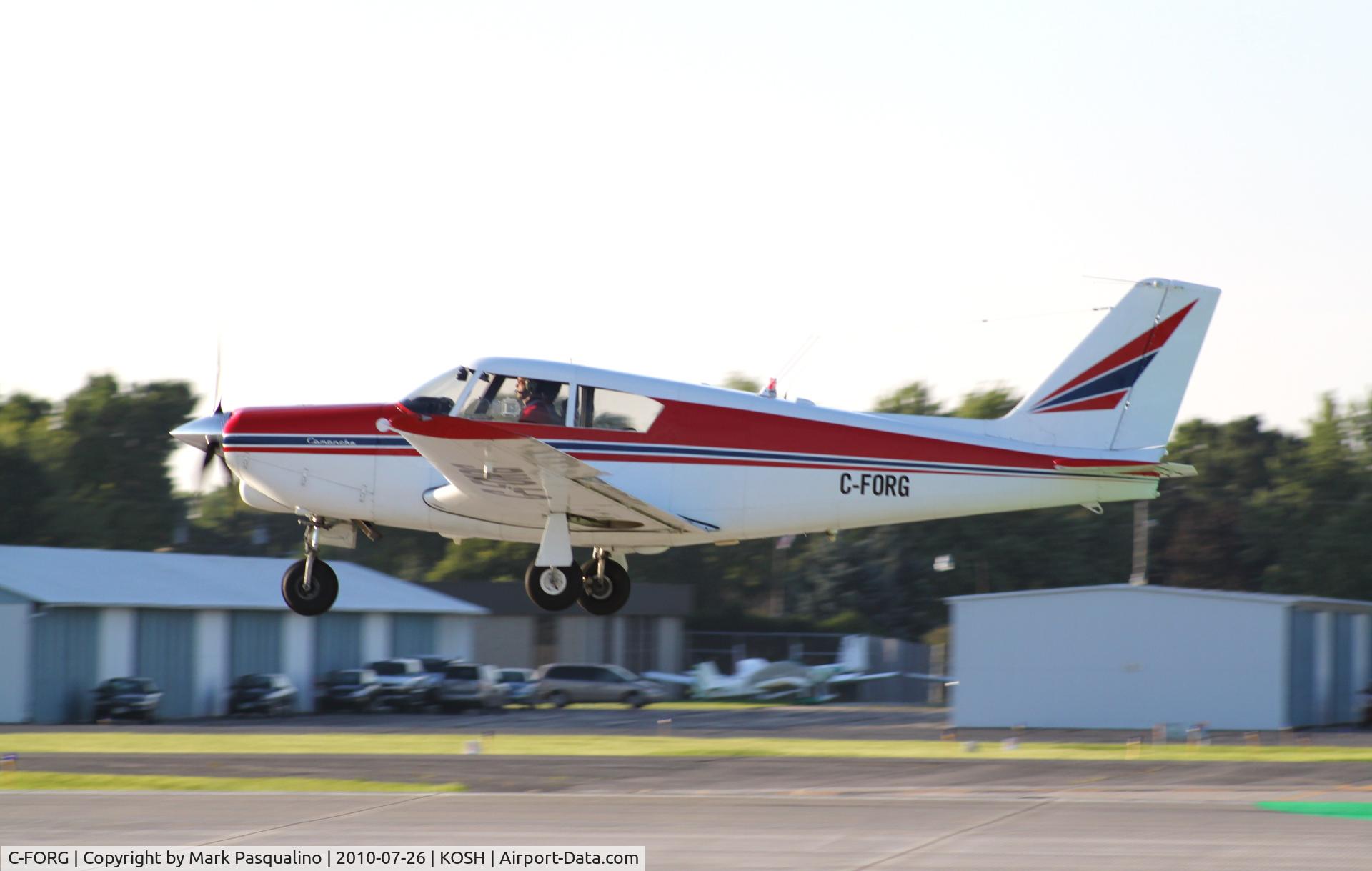 C-FORG, 1962 Piper PA-24-250 Comanche C/N 24 3224, Piper PA-24-250