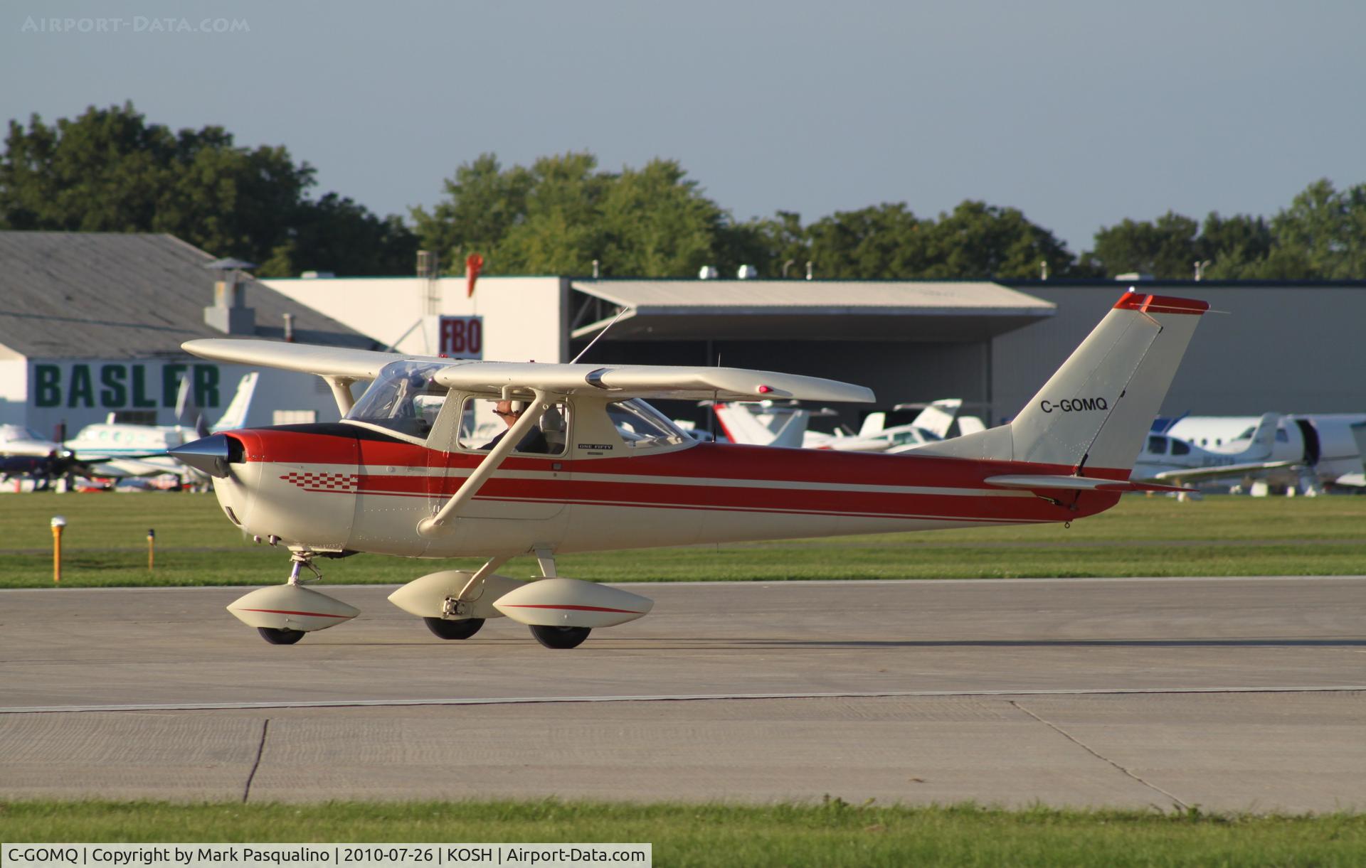 C-GOMQ, 1969 Cessna 150J C/N 15070380, Cessna 150J