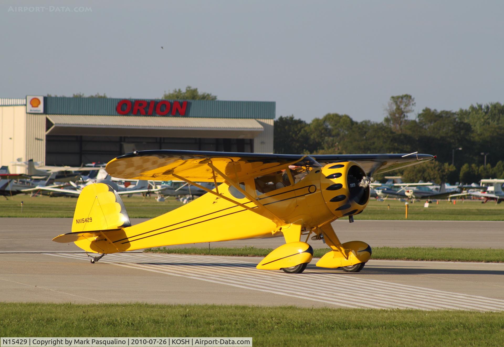 N15429, 1936 Monocoupe 90A C/N A730, Monocoupe 90A
