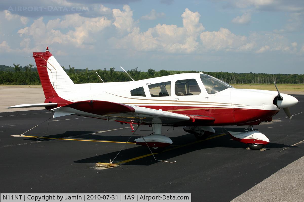 N11NT, 1972 Piper PA-28-180 C/N 28-7205193, Parked on the ramp.