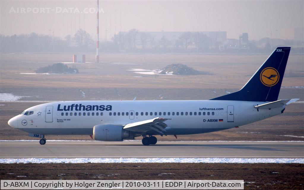 D-ABXM, 1987 Boeing 737-330 C/N 23871, Early bird from DUS.