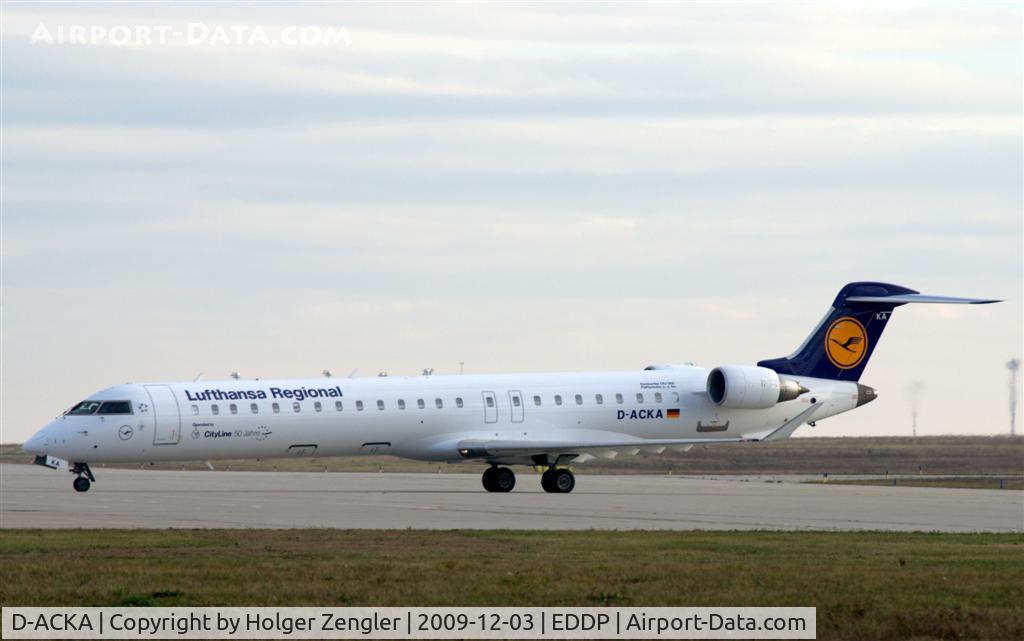 D-ACKA, 2006 Bombardier CRJ-900LR (CL-600-2D24) C/N 15072, LH 1118 from MUC on apron.