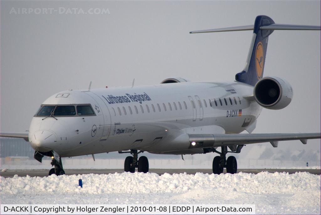 D-ACKK, 2006 Bombardier CRJ-900LR (CL-600-2D24) C/N 15094, Close shot of an arrow.....