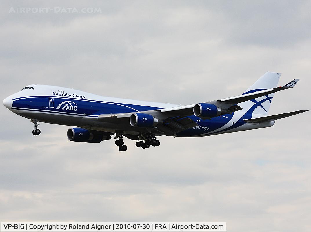 VP-BIG, 2007 Boeing 747-46N/FER/SCD C/N 35420, .