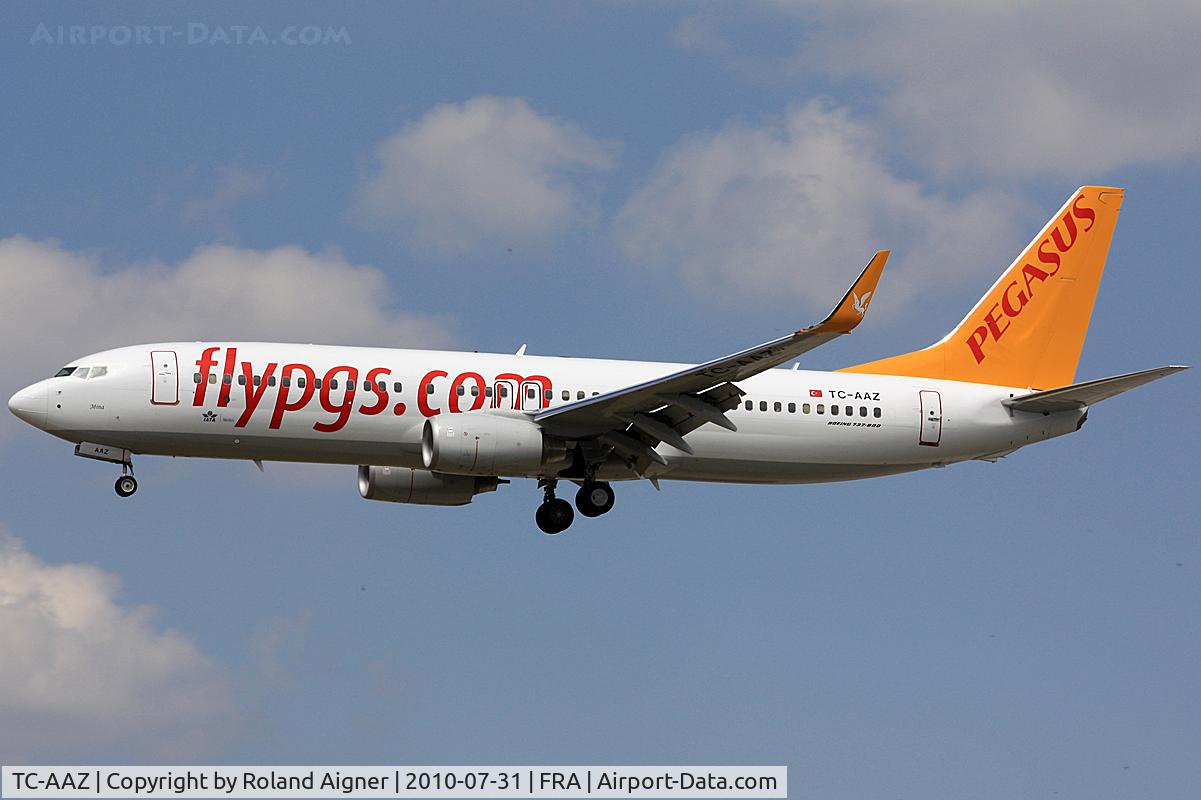 TC-AAZ, 2010 Boeing 737-82R C/N 40875, .