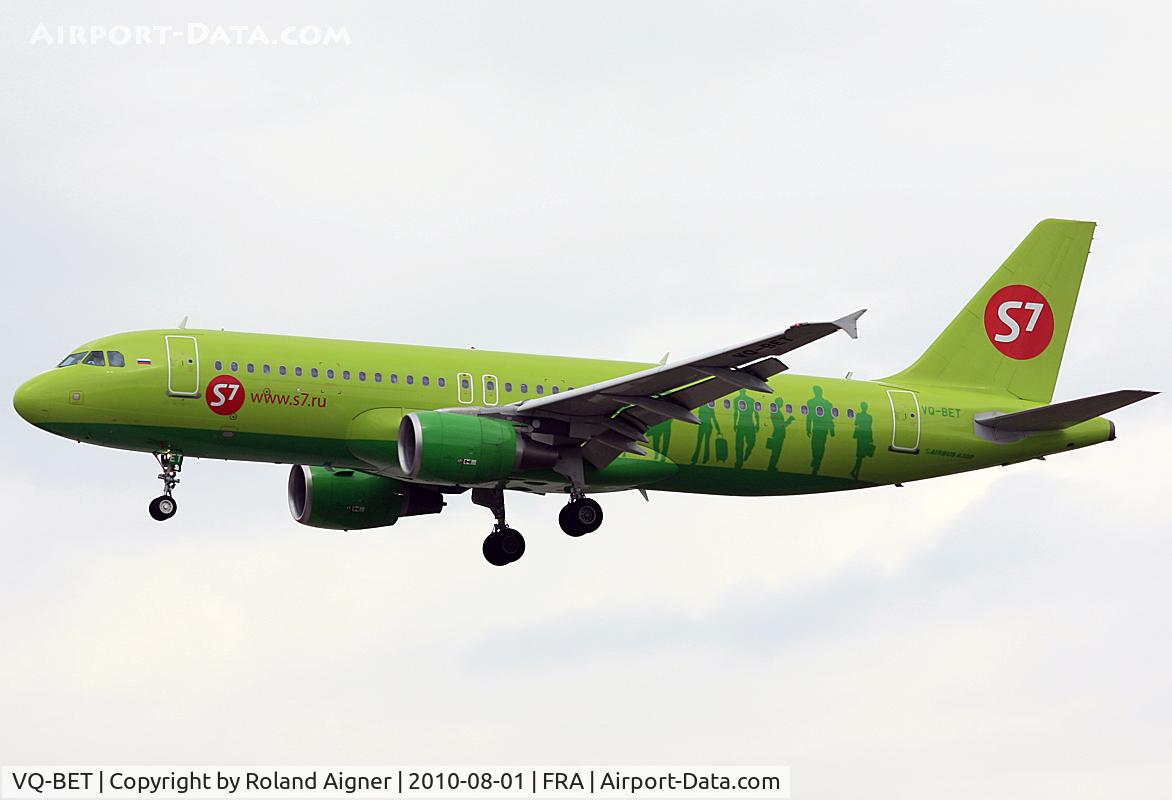 VQ-BET, 2009 Airbus A320-214 C/N 4150, .