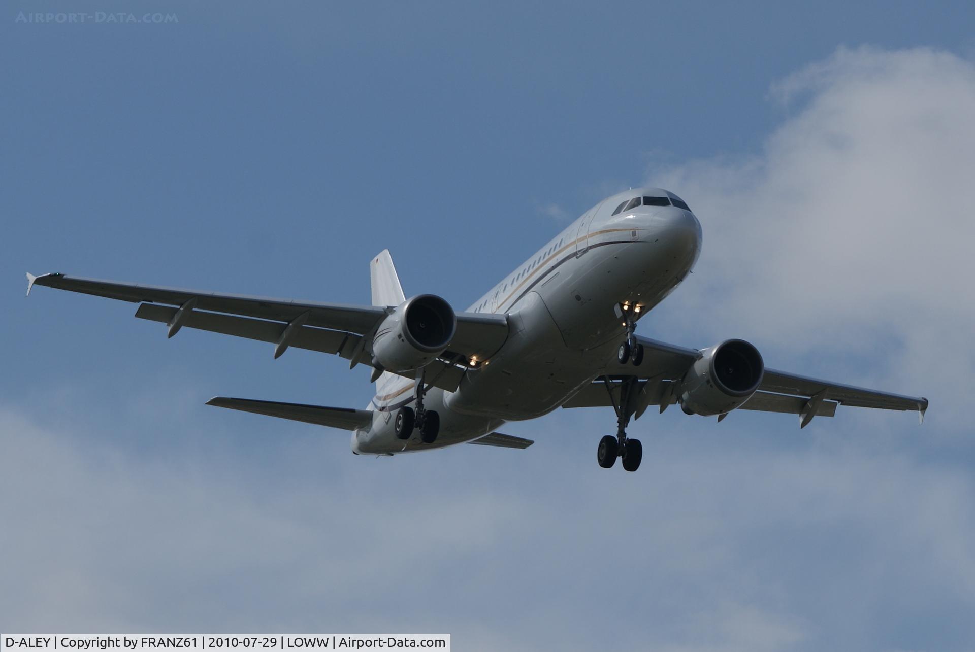 D-ALEY, 2008 Airbus A319-115/CJ C/N 3513, Grand-Prix- Projekt
