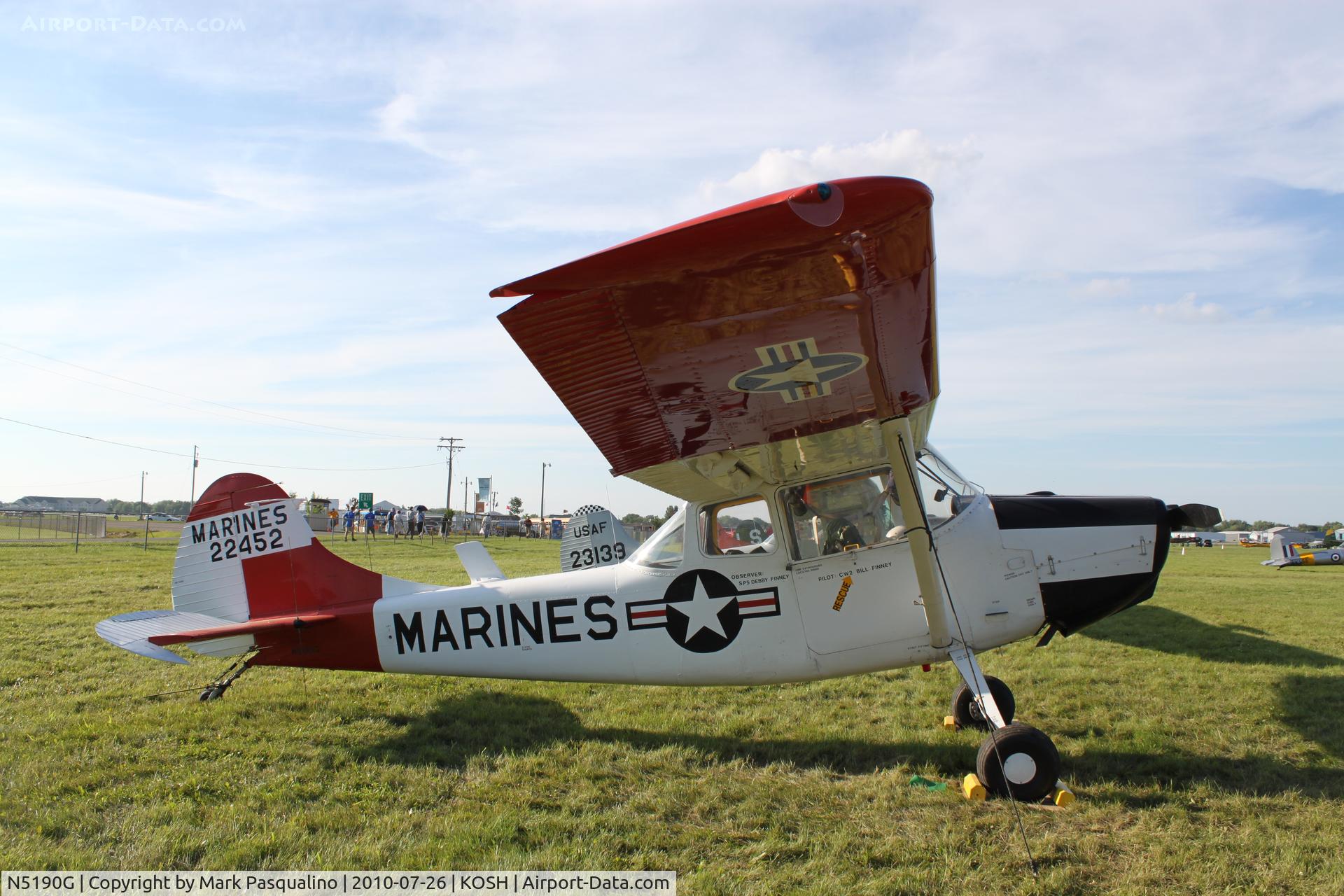N5190G, 1951 Cessna 305A C/N 22452, Cessna 305A