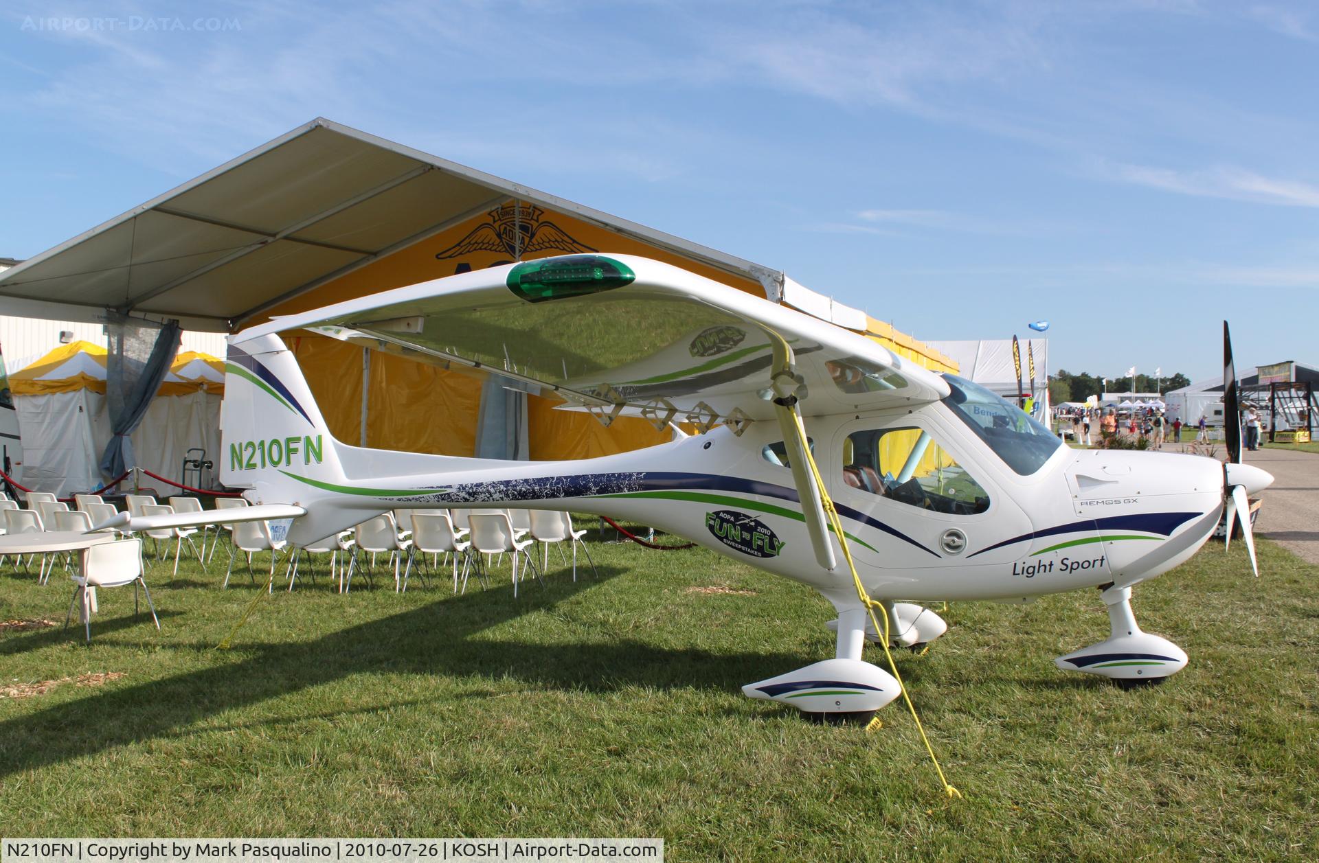N210FN, 2009 Remos GX C/N 347, Remo GX