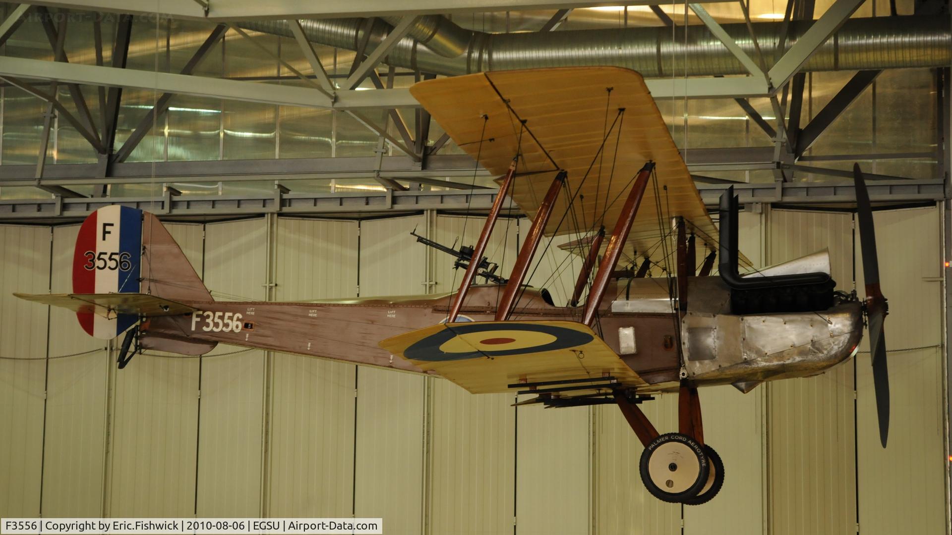 F3556, 1918 Royal Aircraft Factory RE-8 C/N Not found F3556, 2. F3556 - RE8 (Built 1918) at The Imperial War Museum, Duxford