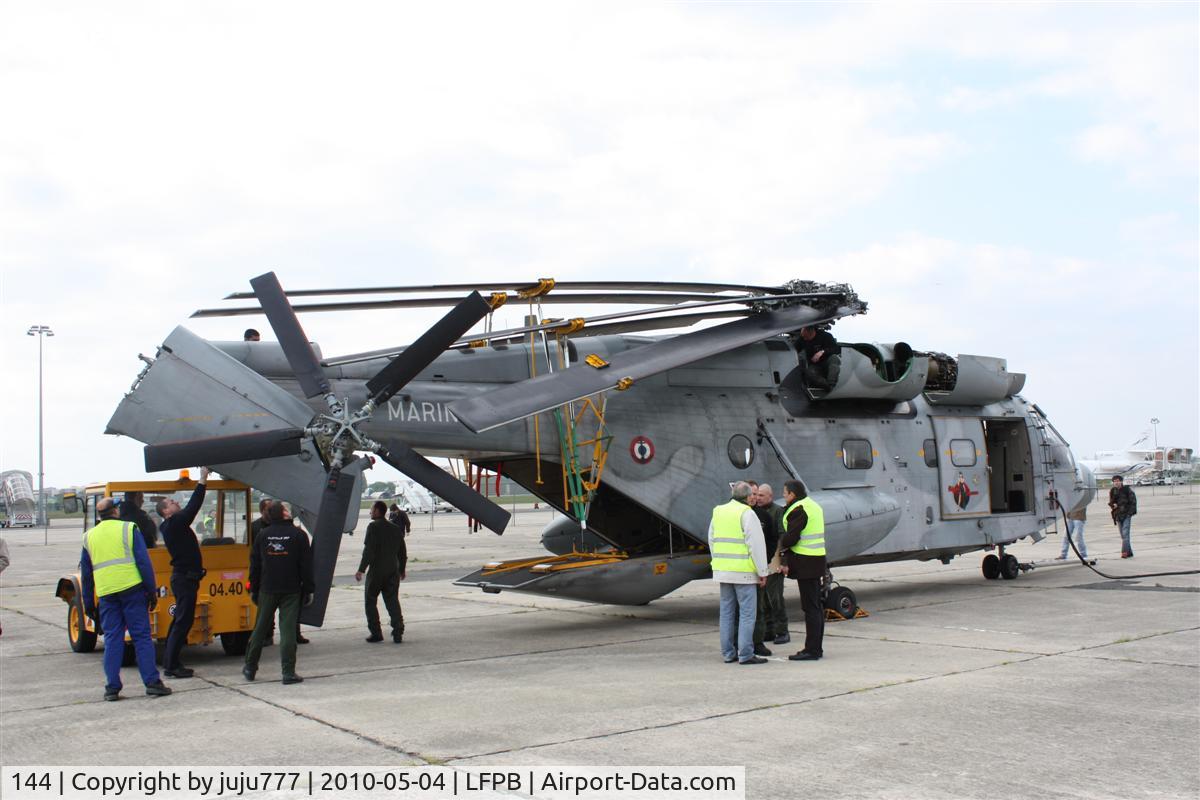 144, Aérospatiale SA-321G Super Frelon C/N 144, last flight