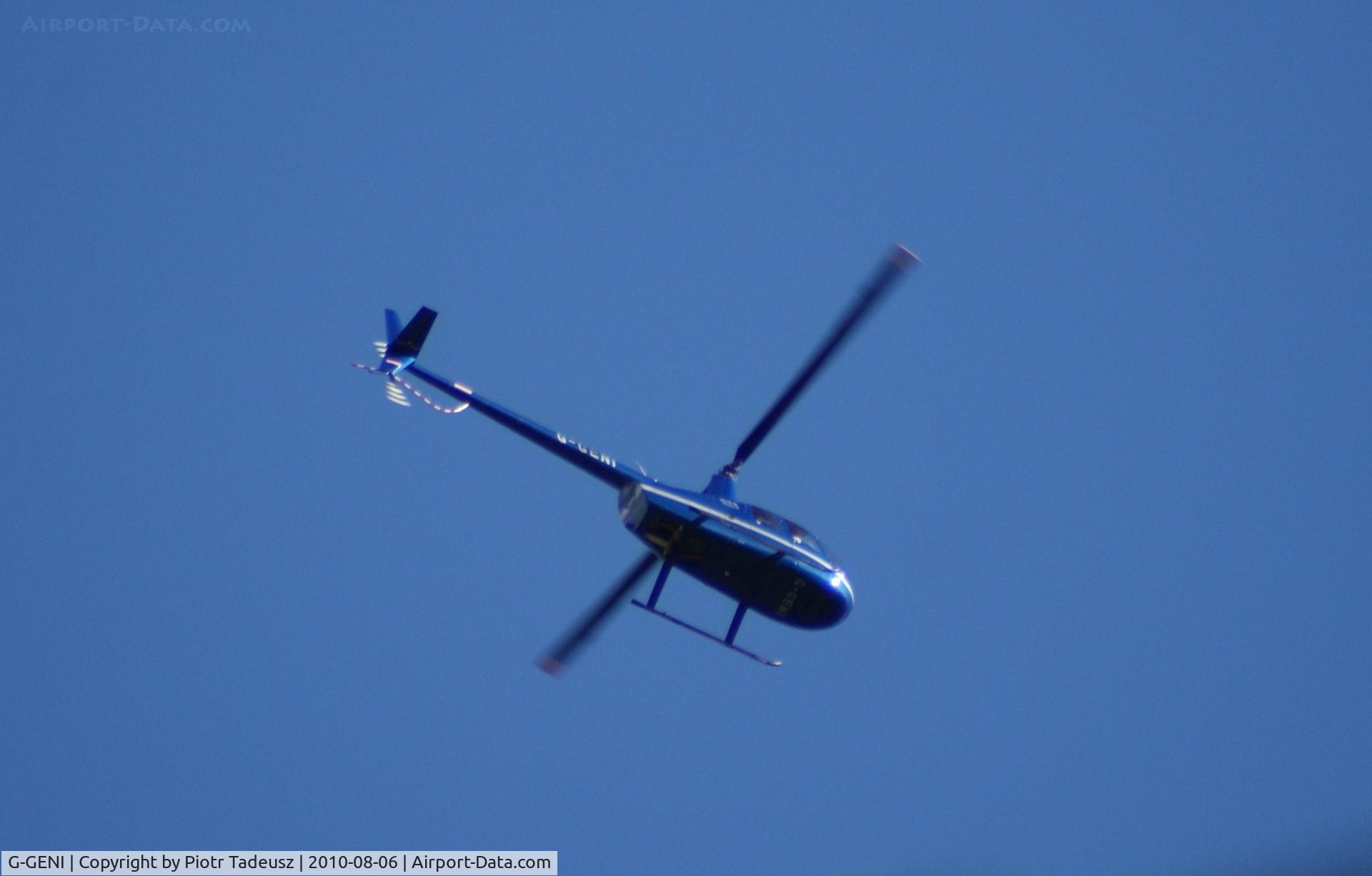G-GENI, 2006 Robinson R44 Raven II C/N 11396, over Mallow, Ireland