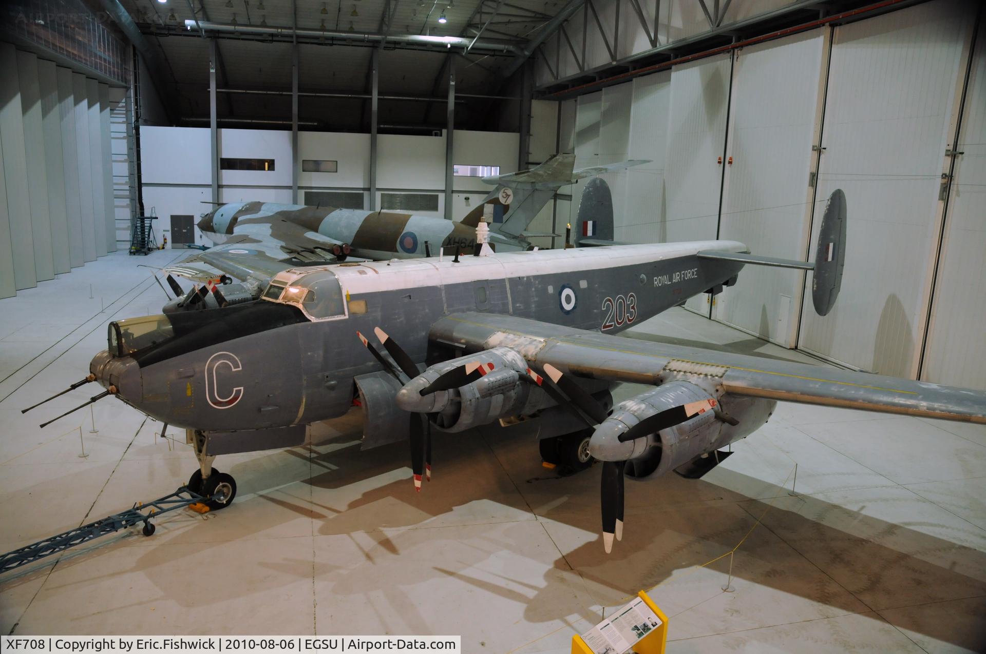 XF708, Avro 716 Shackleton MR.3/3 C/N Not found XF708, 1. Avro 696 Shackleton MR3/3 at The Imperial War Museum, Duxford