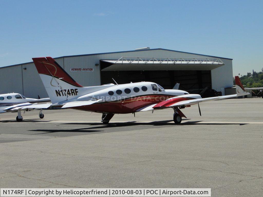 N174RF, 1978 Cessna 414A Chancellor C/N 414A0217, Parked at Howard Aviation