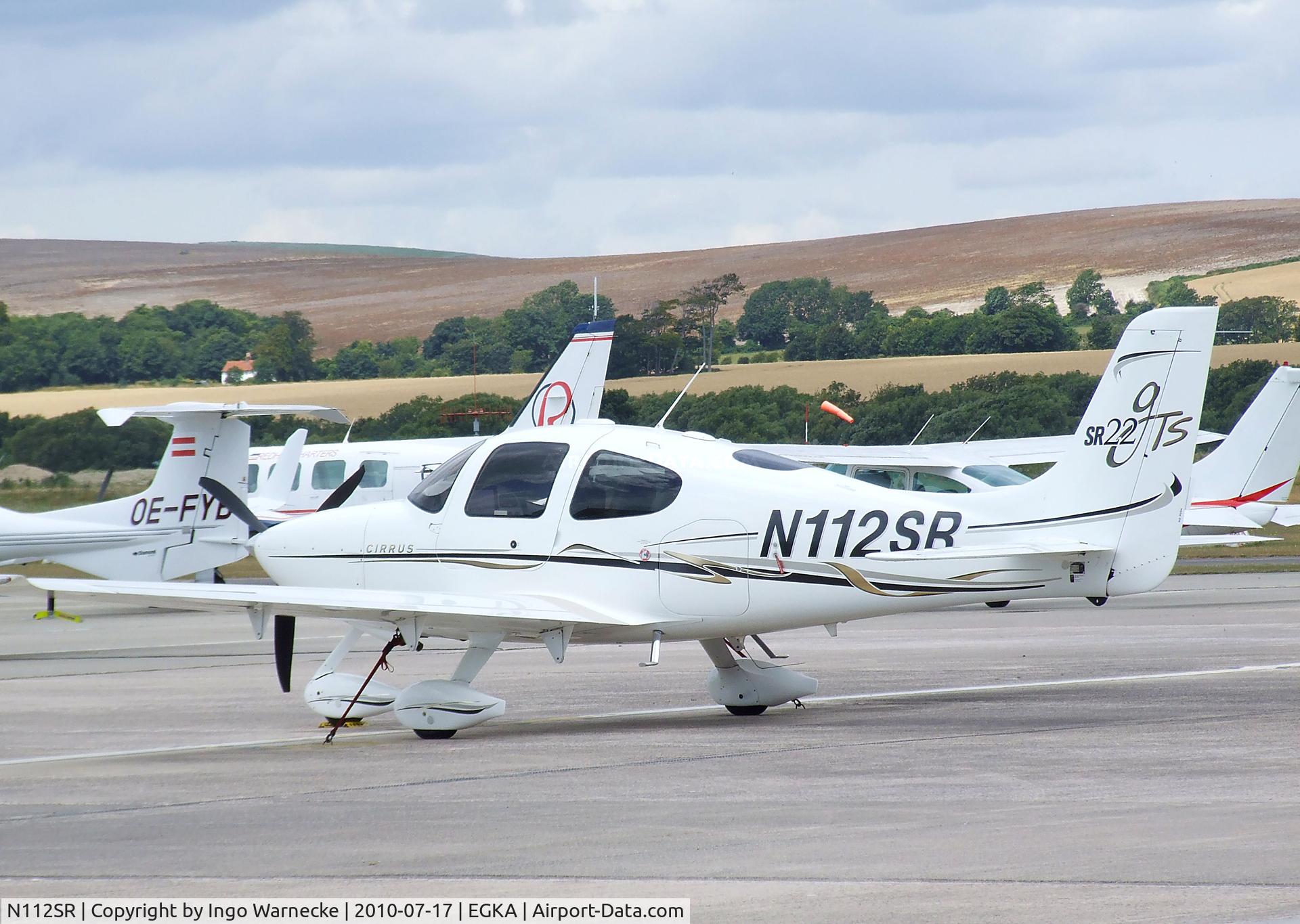 N112SR, 2006 Cirrus SR22 GTS C/N 1869, Cirrus SR22 GTS at Shoreham airport