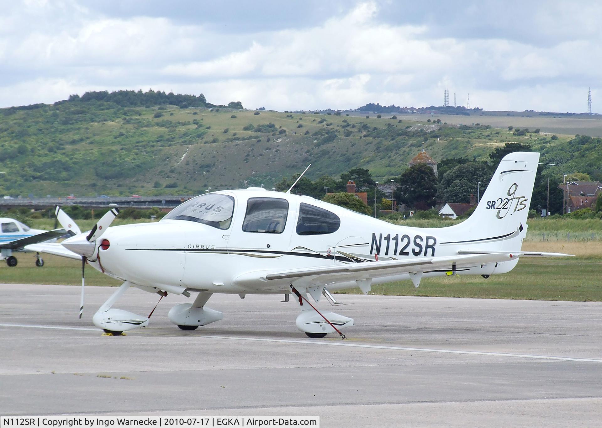 N112SR, 2006 Cirrus SR22 GTS C/N 1869, Cirrus SR22 GTS at Shoreham airport