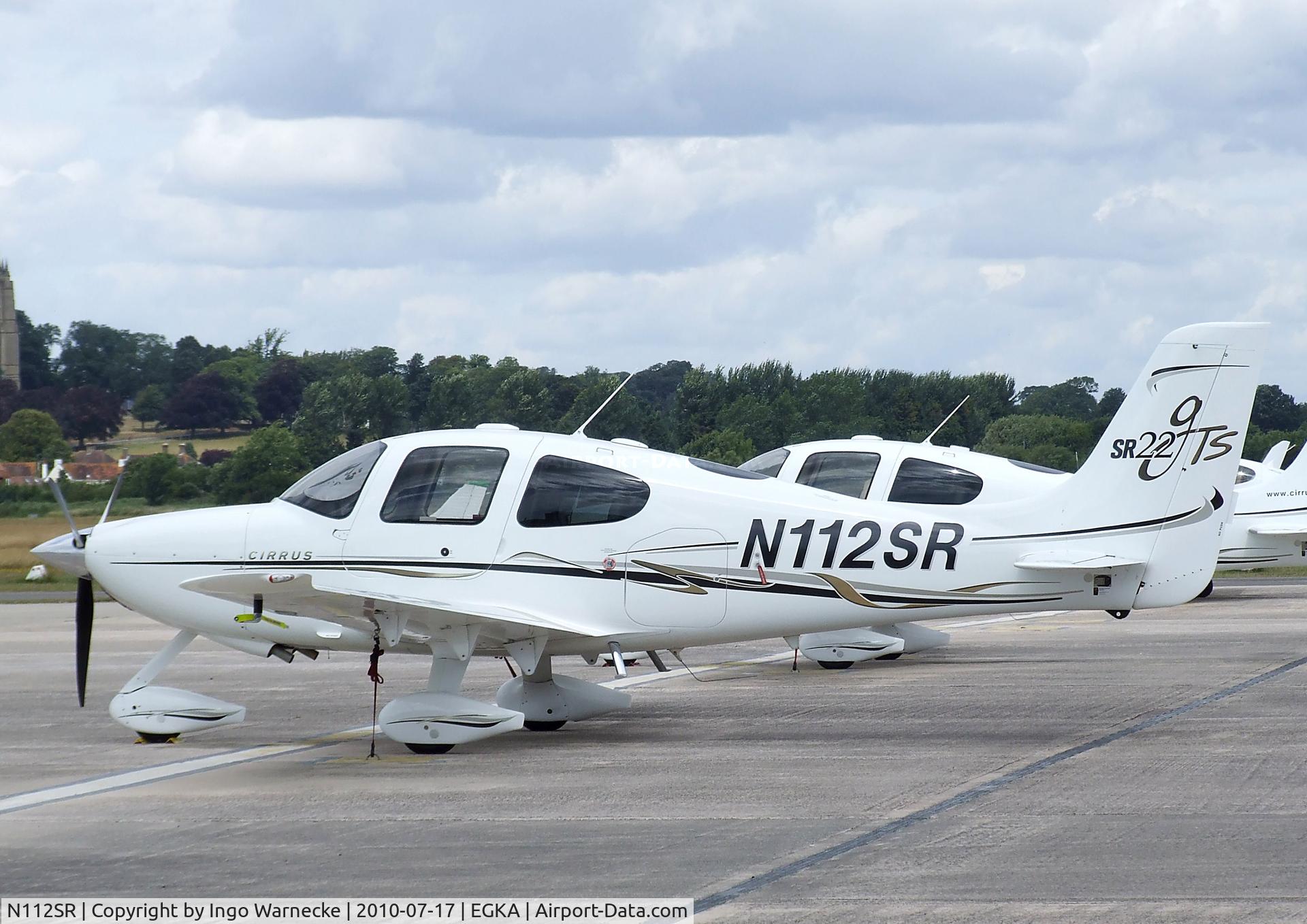 N112SR, 2006 Cirrus SR22 GTS C/N 1869, Cirrus SR22 GTS at Shoreham airport