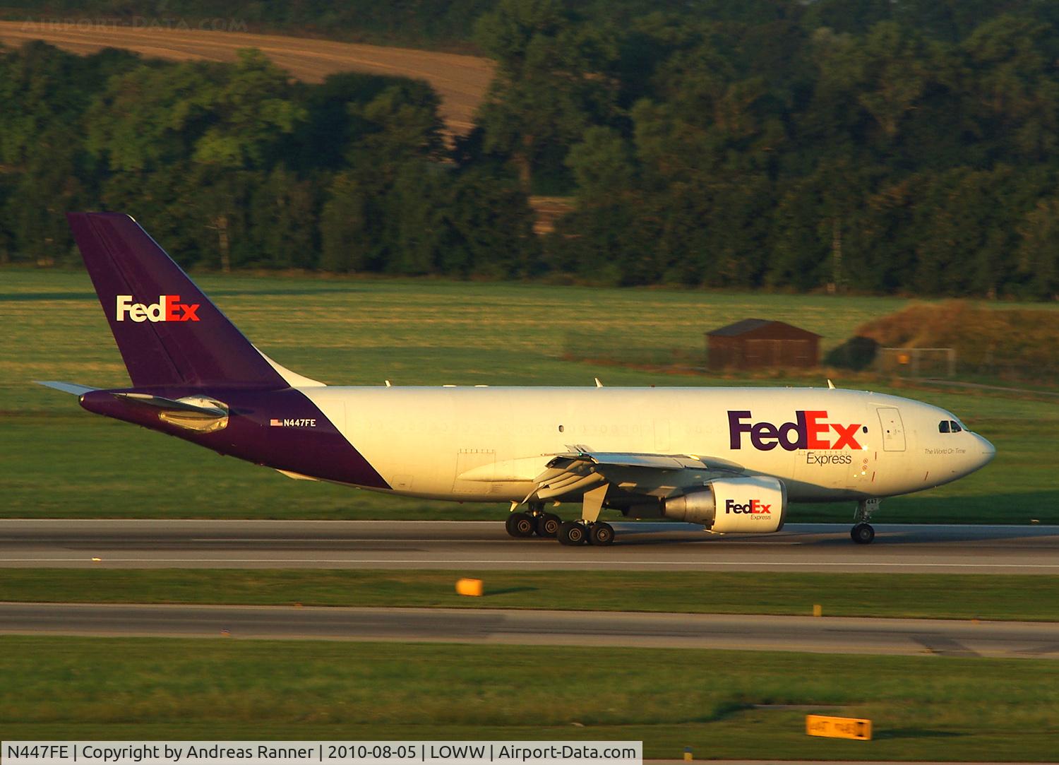 N447FE, 1983 Airbus A310-222 C/N 251, FedEx Airbus A-310